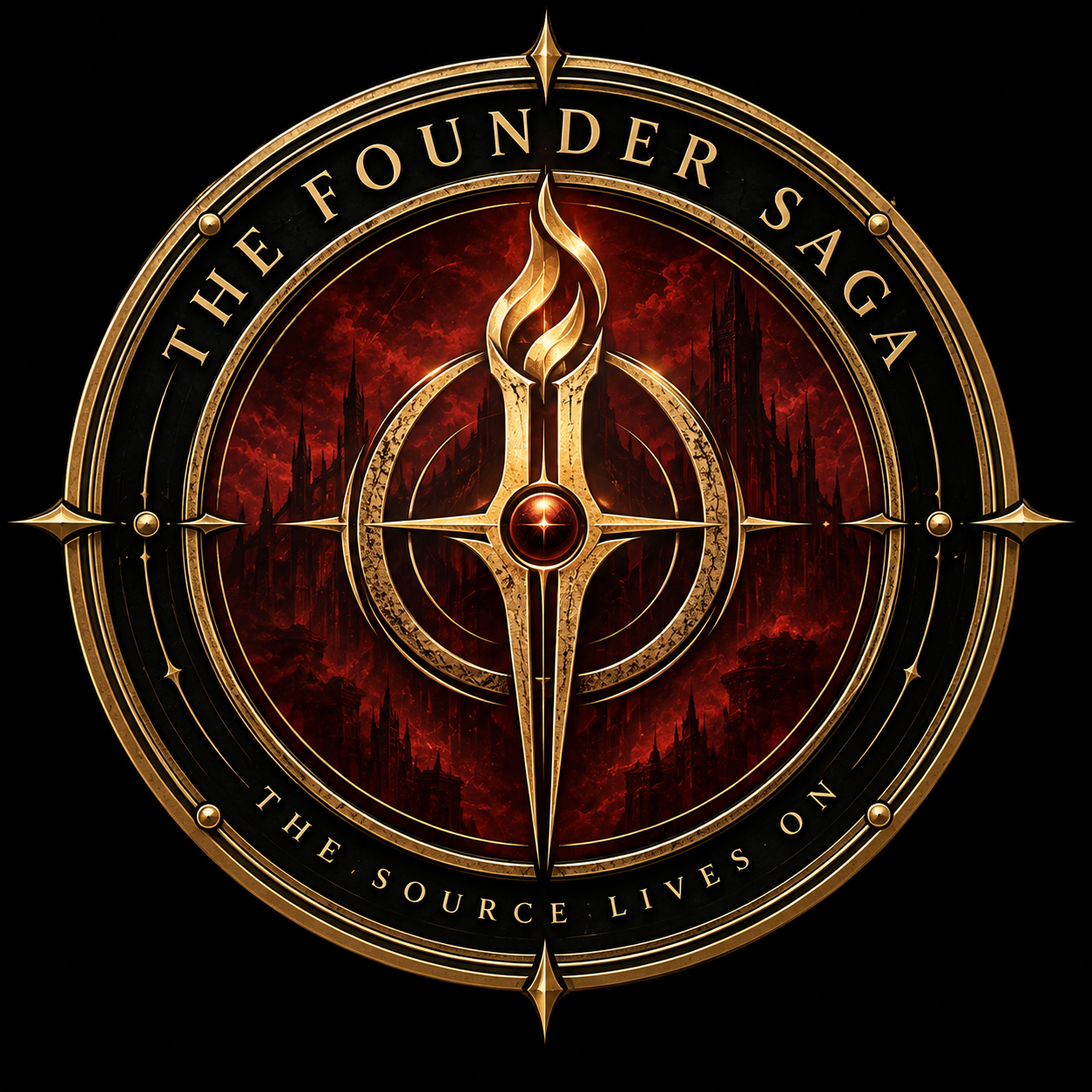 The Founder Saga insignia